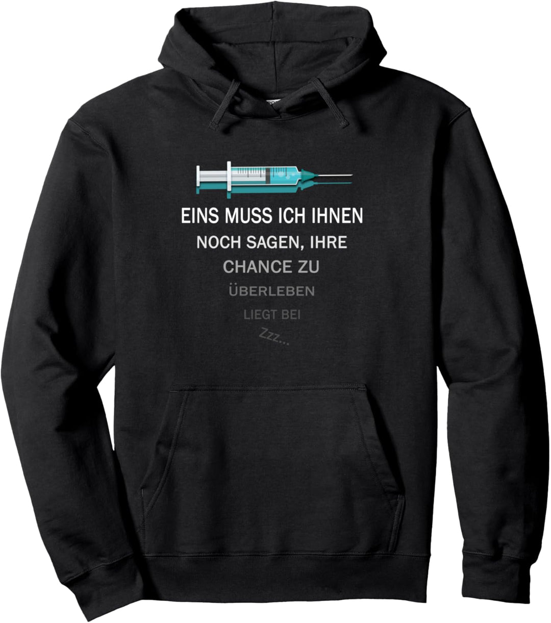 Anästhesie Narkose Arzt Anästhesist Pullover Hoodie