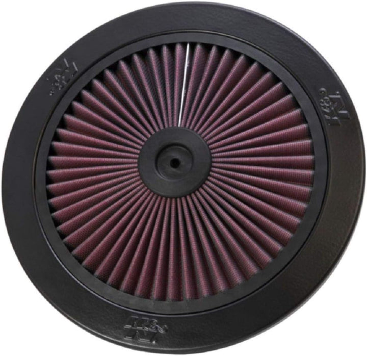 K&N 66-1101 Waschbarer und wiederverwendbarer KFZ X-Stream Top Luftfilter Rot