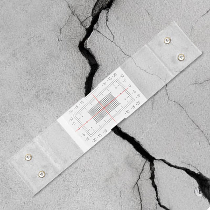 Crack Monitoring Record, Standard Tell-Tale Crack-Monitor für Standard und Eck-Tell-Tale