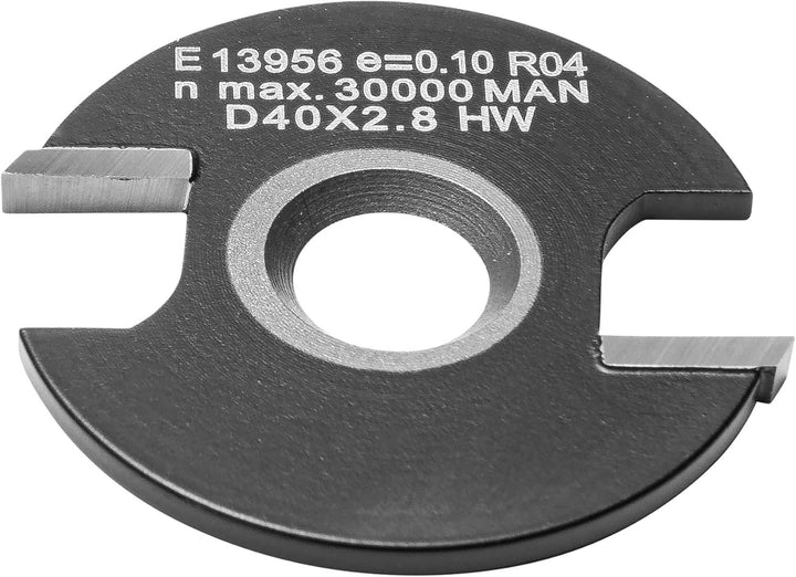 ENT 13956 Scheibennutmesser HW, Durchmesser (D) 40 mm, NL 2,8 mm, mit Senkbohrung D=40 / NL=2,8, D=4