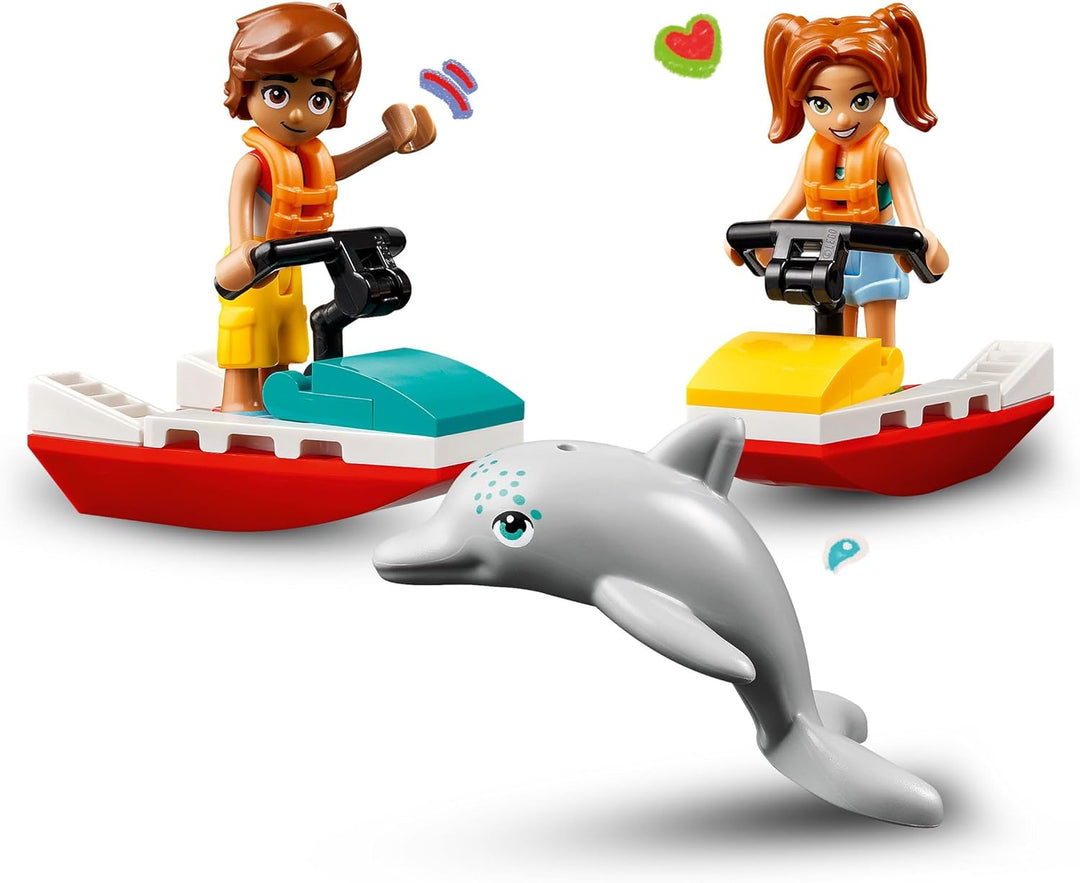 LEGO Friends Rettungsschwimmer Aussichtsturm mit Jetskis, Kinderspielzeug, Geschenkidee für Mädchen