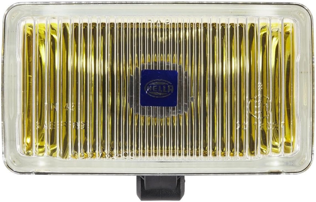 HELLA - Halogen-Nebelscheinwerfer - Comet 450 - 12V - rechteckig - Anbau - gelbe Streuscheibe - Lich