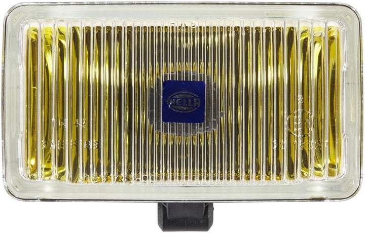 HELLA - Halogen-Nebelscheinwerfer - Comet 450 - 12V - rechteckig - Anbau - gelbe Streuscheibe - Lich