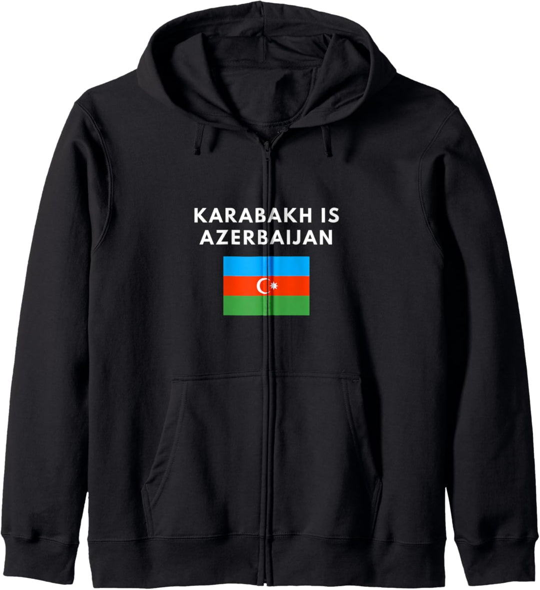 Karabakh is Azerbaijan Gift Flag Country Support 2020 Free Kapuzenjacke