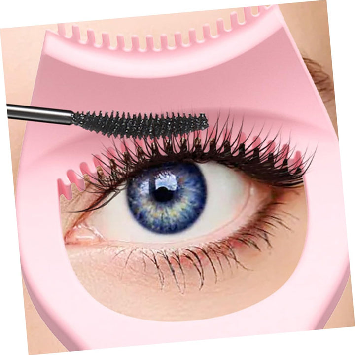 Eyeliner-Schablone Und Mascara-Schild 2 Stück Wimpernhilfswerkzeug Für Obere Und Untere Wimpern Mit