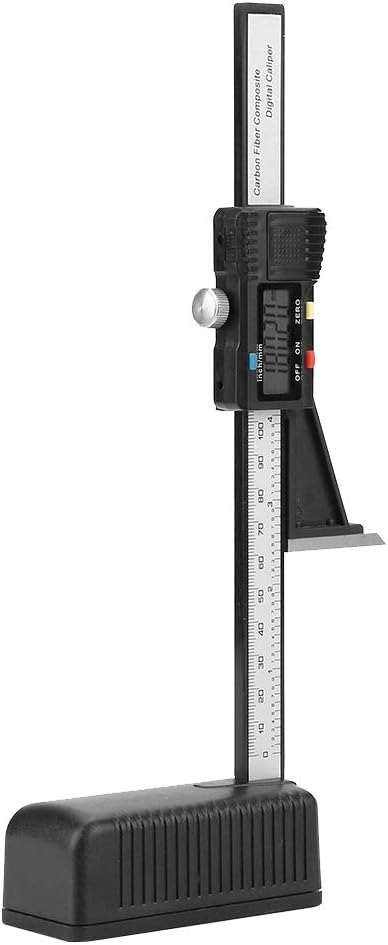 150 mm Tiefenmesser, Digitaler Höhenmesser, Messschieber Nonius Scale Präzisionsmesswerkzeug für Zim