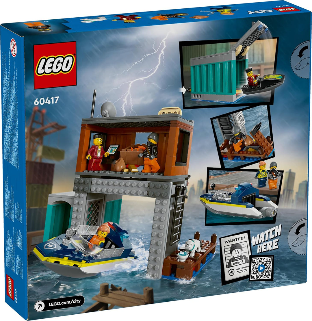 Lego City - Polizei Speedboat and Crooks' Hideout (60417)