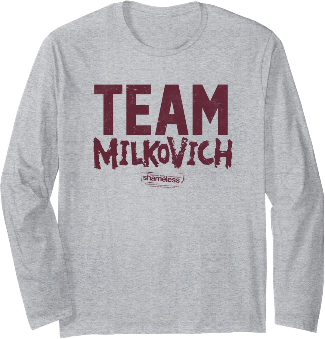 Shameless Team Milkovich Langarmshirt