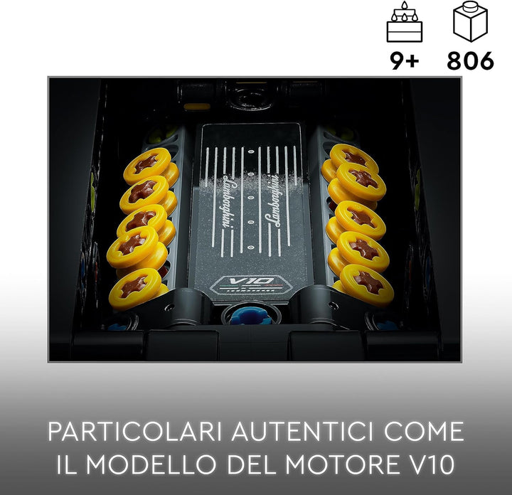 LEGO Technic Lamborghini Huracán Tecnica Spielzeugauto-Modellbausatz & Technic Mercedes-AMG F1 W14 E