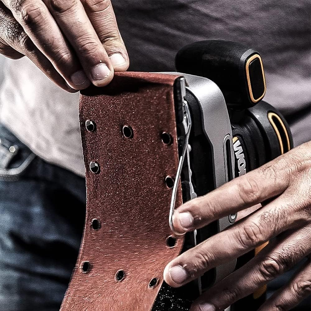 WORX WX642.1 Schwingschleifer 270W– Elektrisches Profi Schleifwerkzeug – Schleifen ohne Staub – Inkl