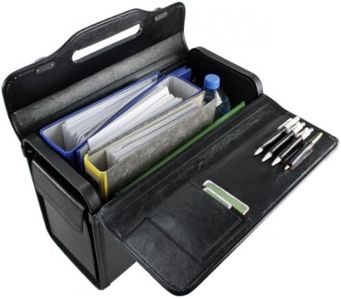 Pilotenkoffer Leder 45 cm