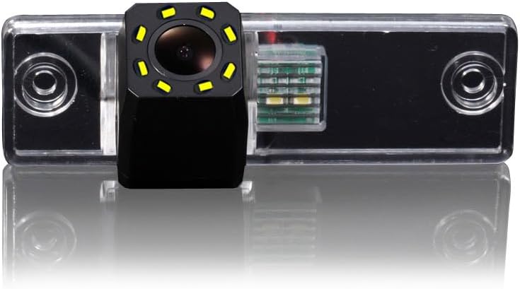 8 LEDs Nachtsicht Einparkkamera Wasserdicht Nachtsicht HD Rückfahrkamera Ersatz für Toyota Fortuner/