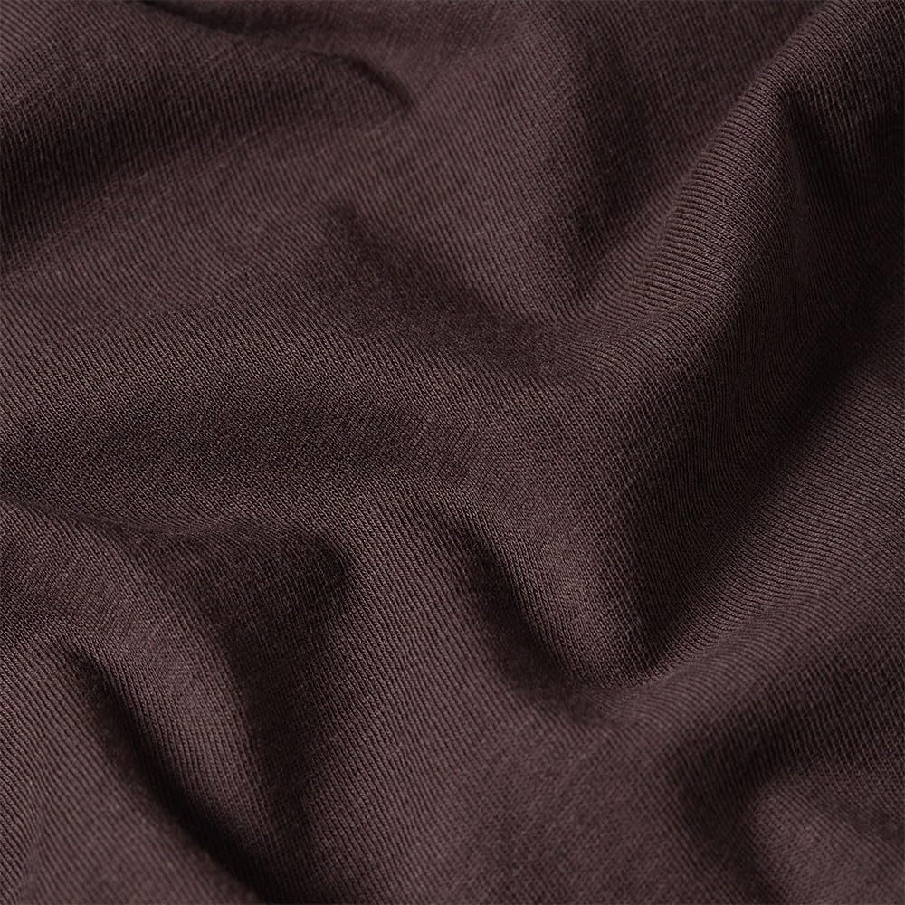 G-STAR Damen Eyben Slim V-Neck Top 2.0 XXS Beige (Chocolate Plum D24533-4107-g692), XXS Beige (Choco