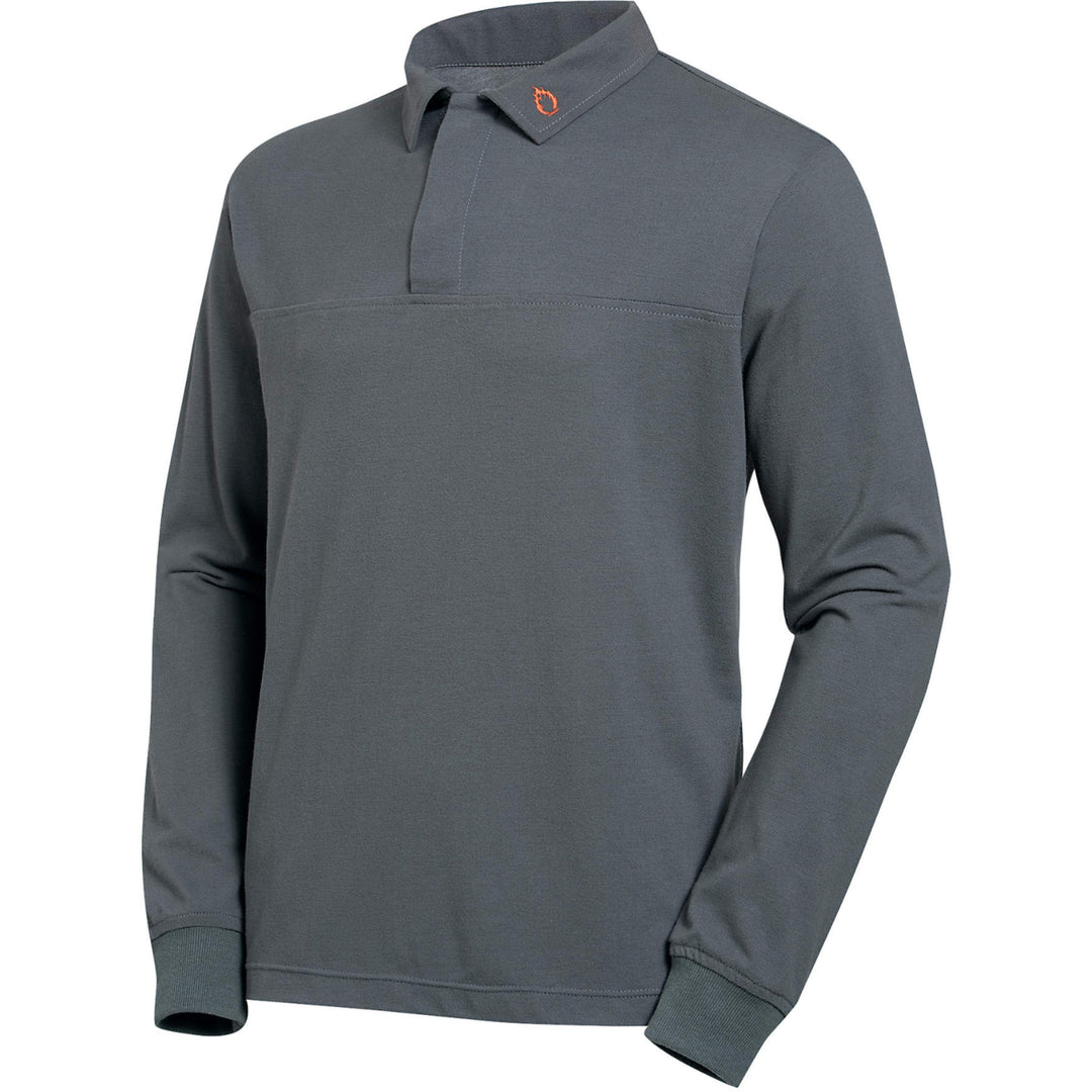 Uvex FR Herren-Arbeitshemd - Graue Männer-Langarmshirt - Aus Material geeignet für Flammenschutz M G