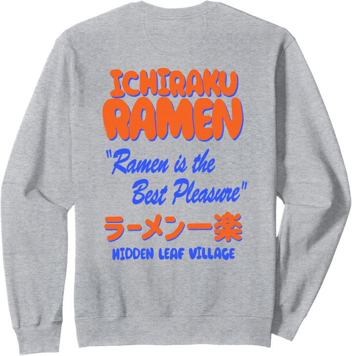 Naruto Shippuden Ichiraku Ramen Hüpfschrift Sweatshirt