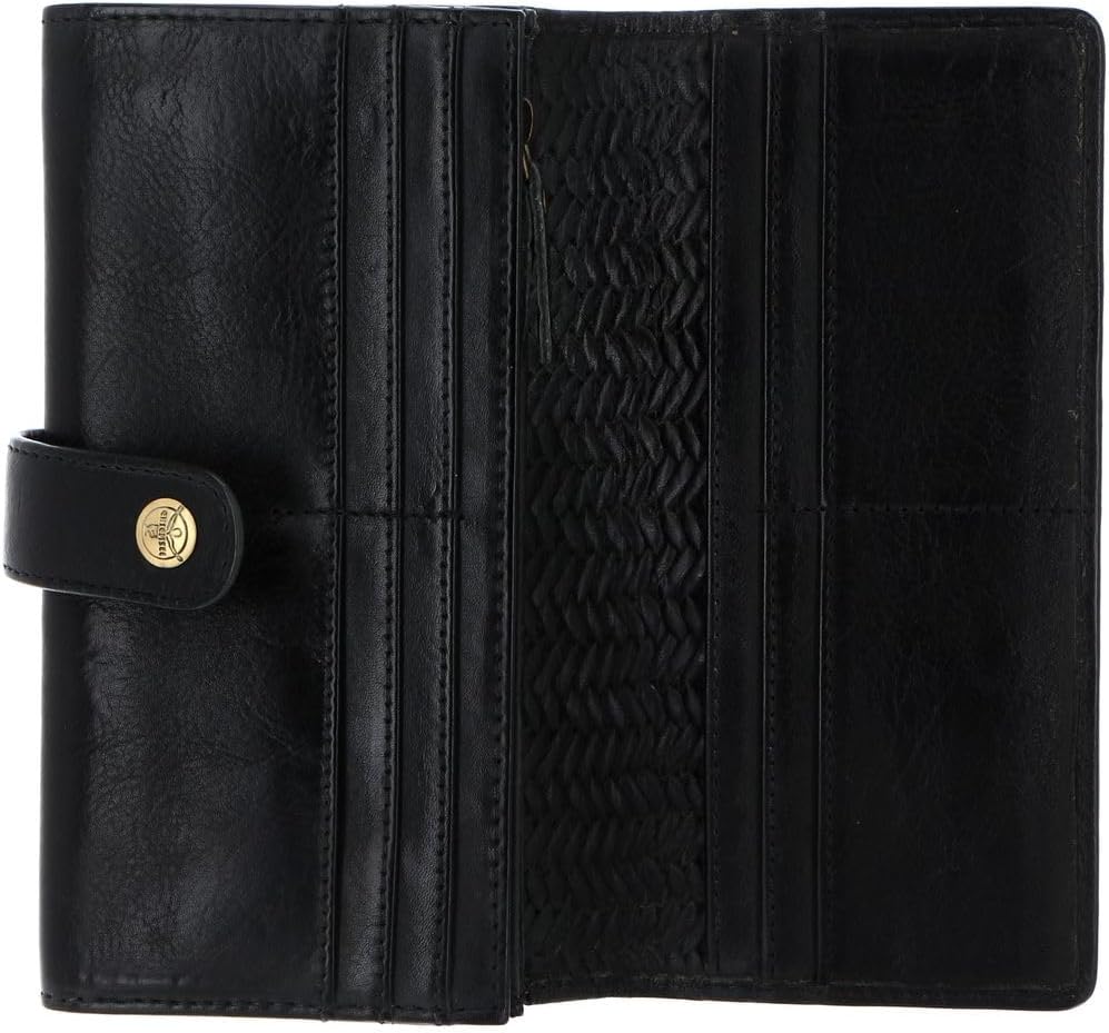Chiemsee Geldbörse Echt Leder schwarz Damen - 020646 Black, Black