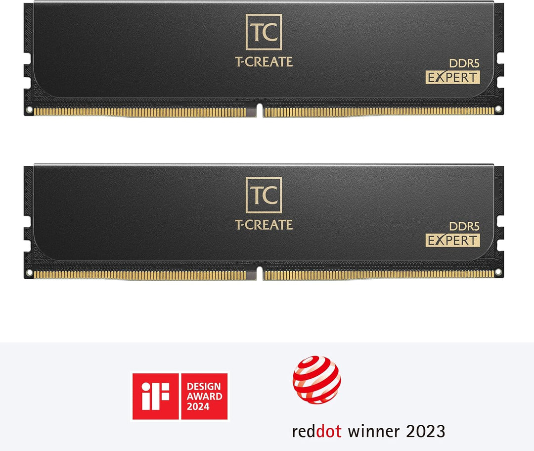 TEAMGROUP T-Create Expert CL32 10L (2x 16GB) 6400MHz (PC5-51200) DDR5 10L (2x 16GB) Arbeitsspeicher