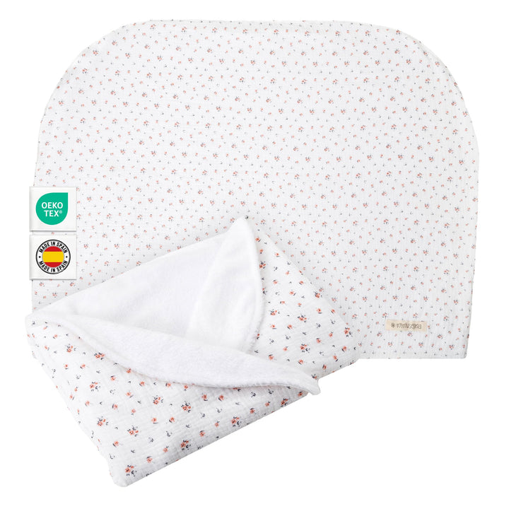 MIMUSELINA Babydecke Baumwolle 90x70 cm | Babydecke Winter und Herbst | Baby Decke neugeborenen Warm