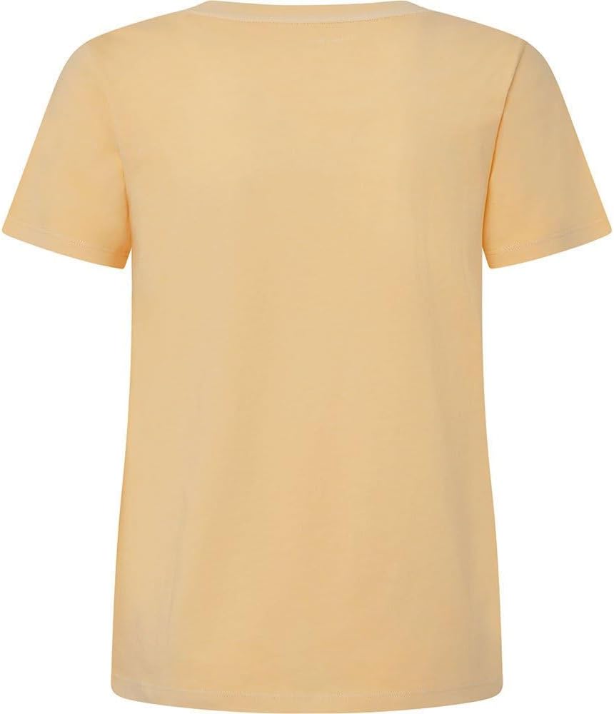Pepe Jeans Damen Emily T-Shirt XS Yellow (Cornish Yellow), XS Yellow (Cornish Yellow)