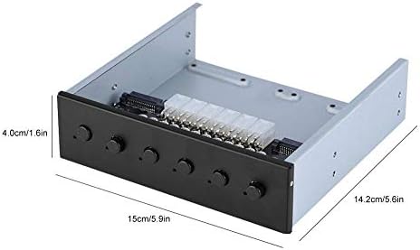 SATA externe Festplatte, HDD Power Control Switch 6 selbstsichernde Schalter Festplattenlaufwerk SAT