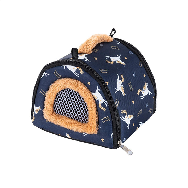 Pet Carriertasche, Hamster -Trägertasche - Hedgehog -Träger Windschutzkoffer,Tragen Sie den ausgehen