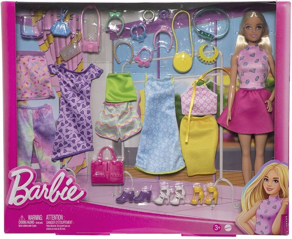 Barbie Grosses Fashion Mode Spiel-Set Mattel | Puppe und Kleidung