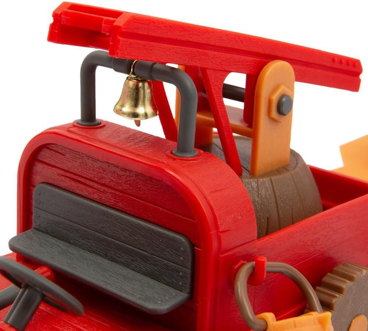 Giochi Preziosi Die Schlümpfe - Playset Feuerwehrauto der Schlümpfe mit realistischen Funktionen, Zu
