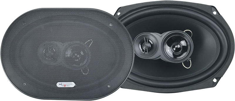 Excalibur X693 3 Wege Auto Lautsprecher 16 x 23 cm/6 x 9 500 W Paar Preis für viele Ford, Mazda oder