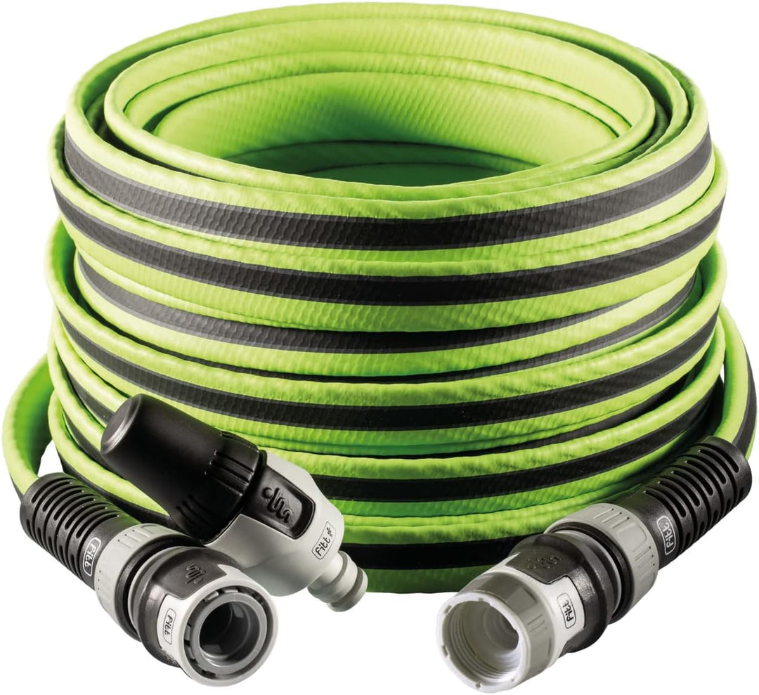 FITT Force 30 m, Wasserschlauch für den Garten zur Bewässerung, leicht, robust und kompakt, für Inte
