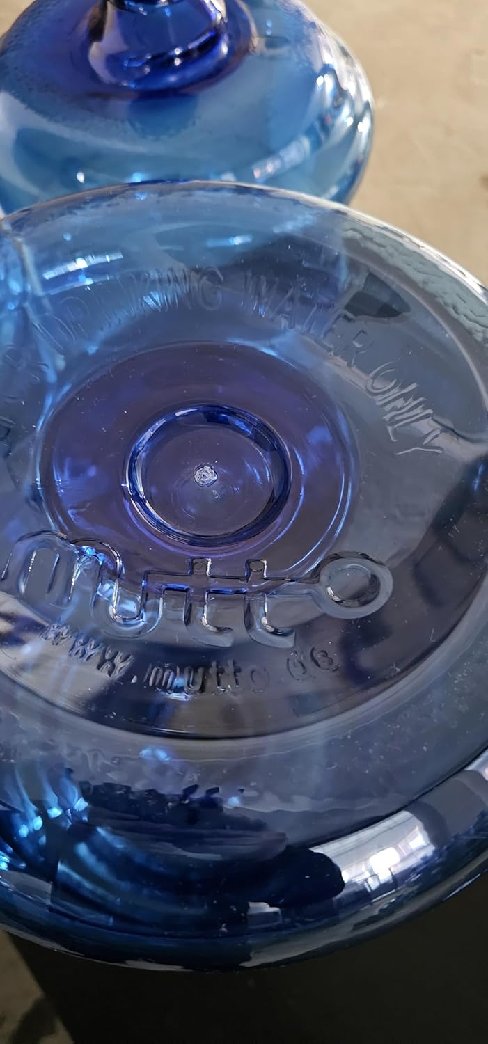 mutto Wasserflasche leer, Wasserbehälter für 19 Liter, Wiederverwendbare PET Wassergallone Leerflasc