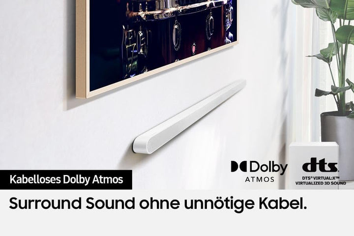 Samsung HW-S711GD 3.1-Kanal Ultra Slim Soundbar für TV-Geräte, Bluetooth-Lautsprecher mit ultraschla