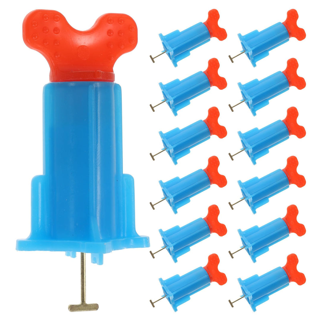 HEMOTON Fliesenrüttel Nivelliergerät 20er Pack aus PP mit multifunktionalem Design zur präzisen Arbe