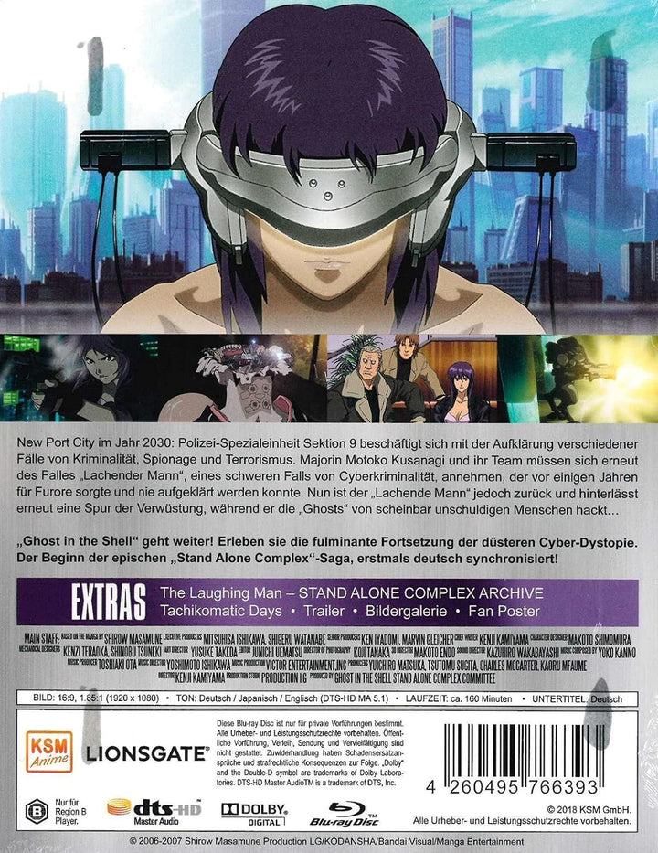 Ghost in the Shell - Stand Alone Complex - Laughing Man - Limited FuturePak [Blu-ray], Blu-ray
