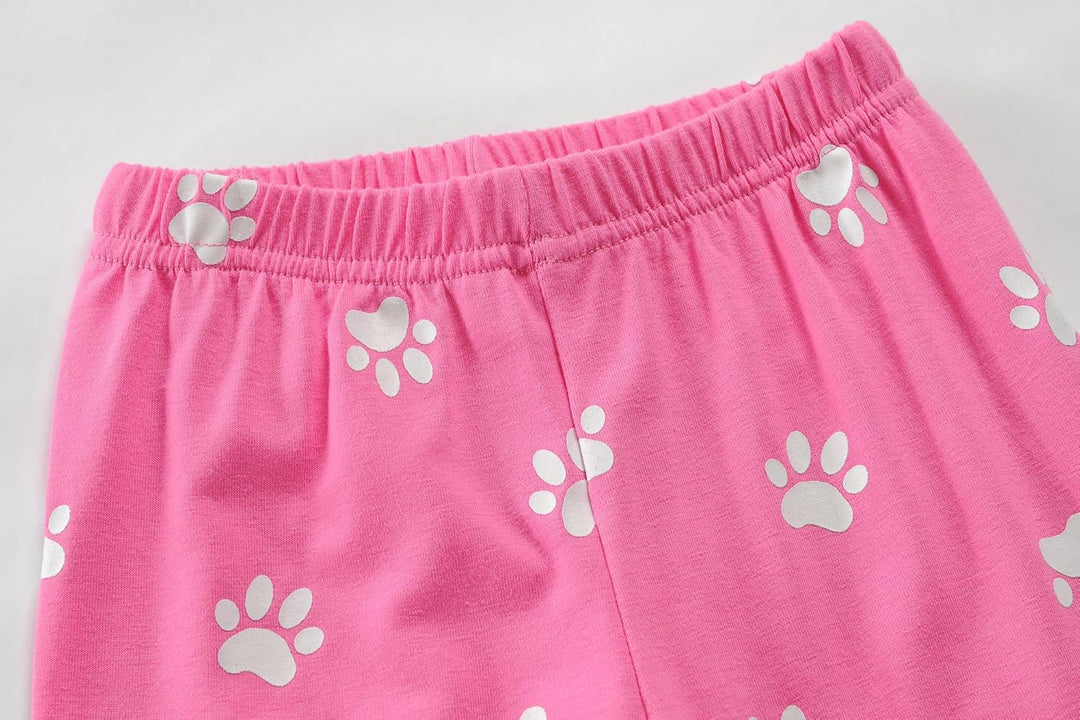 EULLA Kinder Schlafanzüge Mädchen Langarm Winter Pyjama Set Baumwolle Meerjungfrau Einhorn Prinzessi