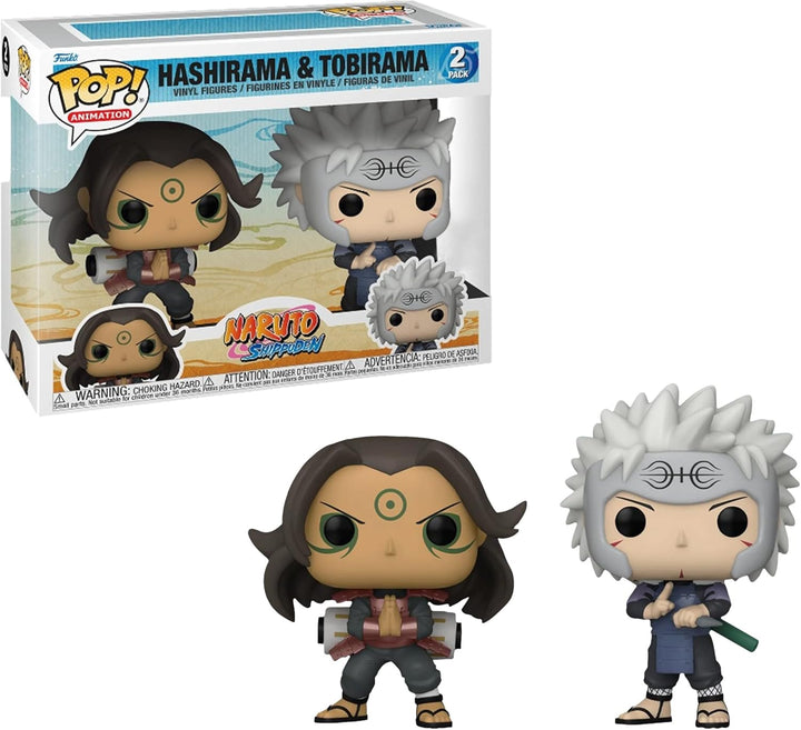 Funko Pop! Animation: Naruto - 2 Packung Hashirama & Tobirama - Naruto Shippuden - Vinyl-Sammelfigur