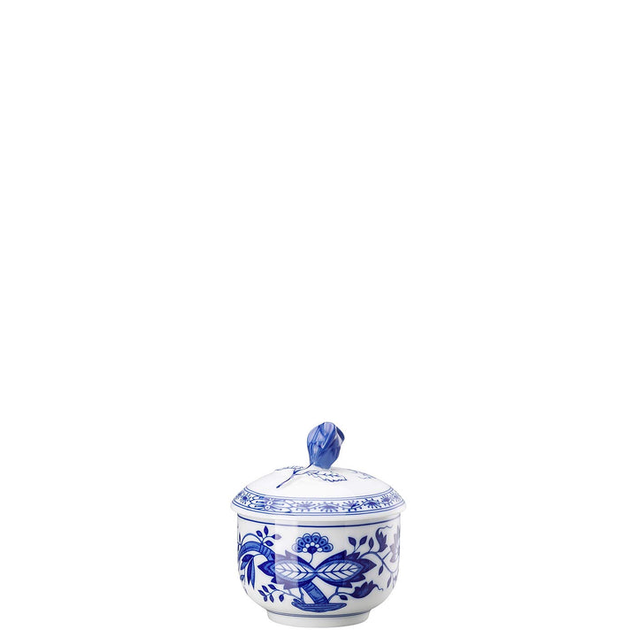 Hutschenreuther Blau Zwiebelmuster Zuckerdose 6 Personen