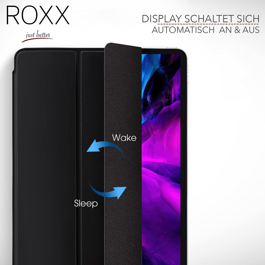 Roxx Hardcase Hülle mit Innenschutz | Wie das Original | Magnetisch | Kompatibel mit iPad Air 4. & 5