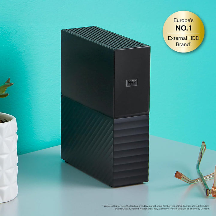 WD My Book 18 TB USB 3.0 Desktop-Festplatte mit Passwortschutz (Desktop-Speicher, Sicherungssoftware