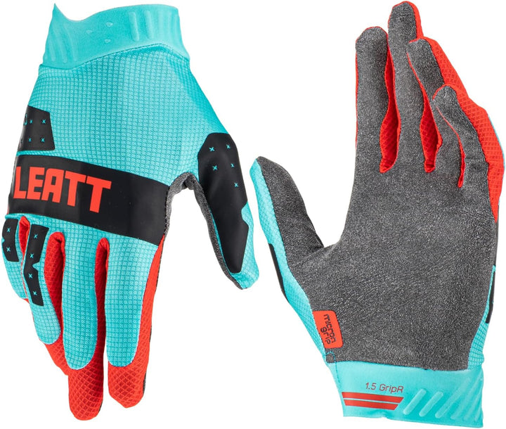 Leatt 1.5 GripR Motocross Handschuhe Turquoise S, Turquoise S