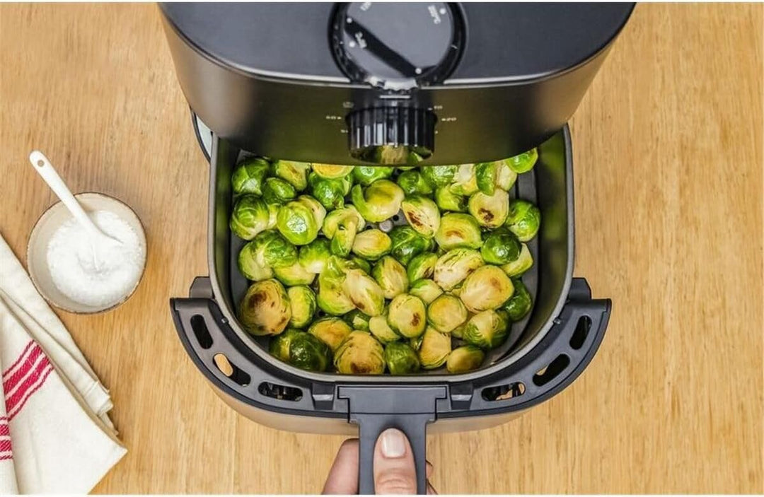 Tefal EY1308 Easy Fry Essential Heissluftfriteuse, 3,5L Kapazität ölfreie Friteuse, kompaktes Design