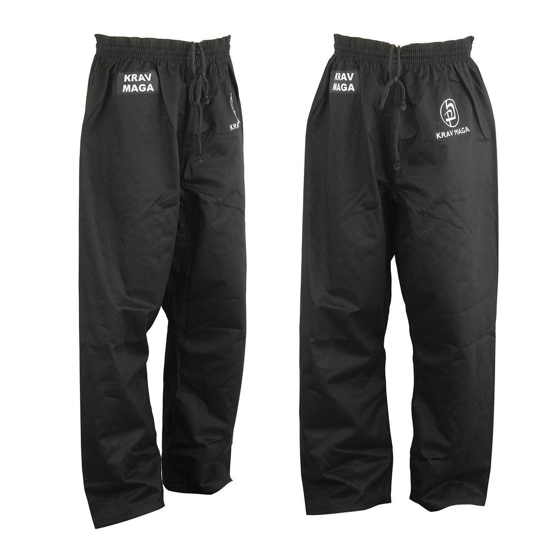 Krav Maga Kampf Einfach Schwarz Trainingshose ( Hose ) 7/200 cm Schwarz, 7/200 cm Schwarz