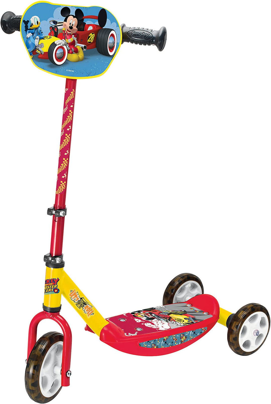 Smoby Fireman Sam 3-Wheel Scooter Micky Roller Mehrfarbig, Micky Roller Mehrfarbig