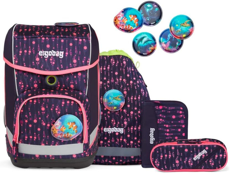 ergobag Unisex Kinder Soccer Fanbear Luggage- Kids&