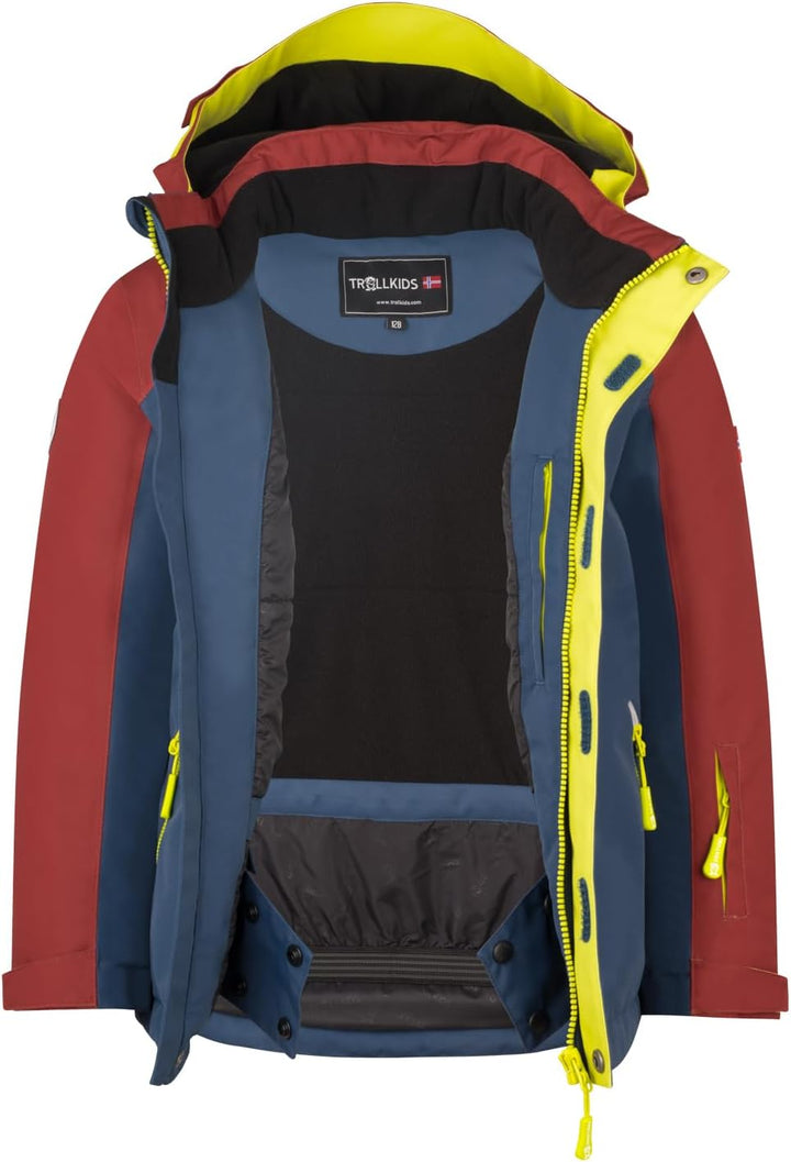 Trollkids Kids Holmenkollen Snow Jacket PRO 92 Carmin Red, 92 Carmin Red
