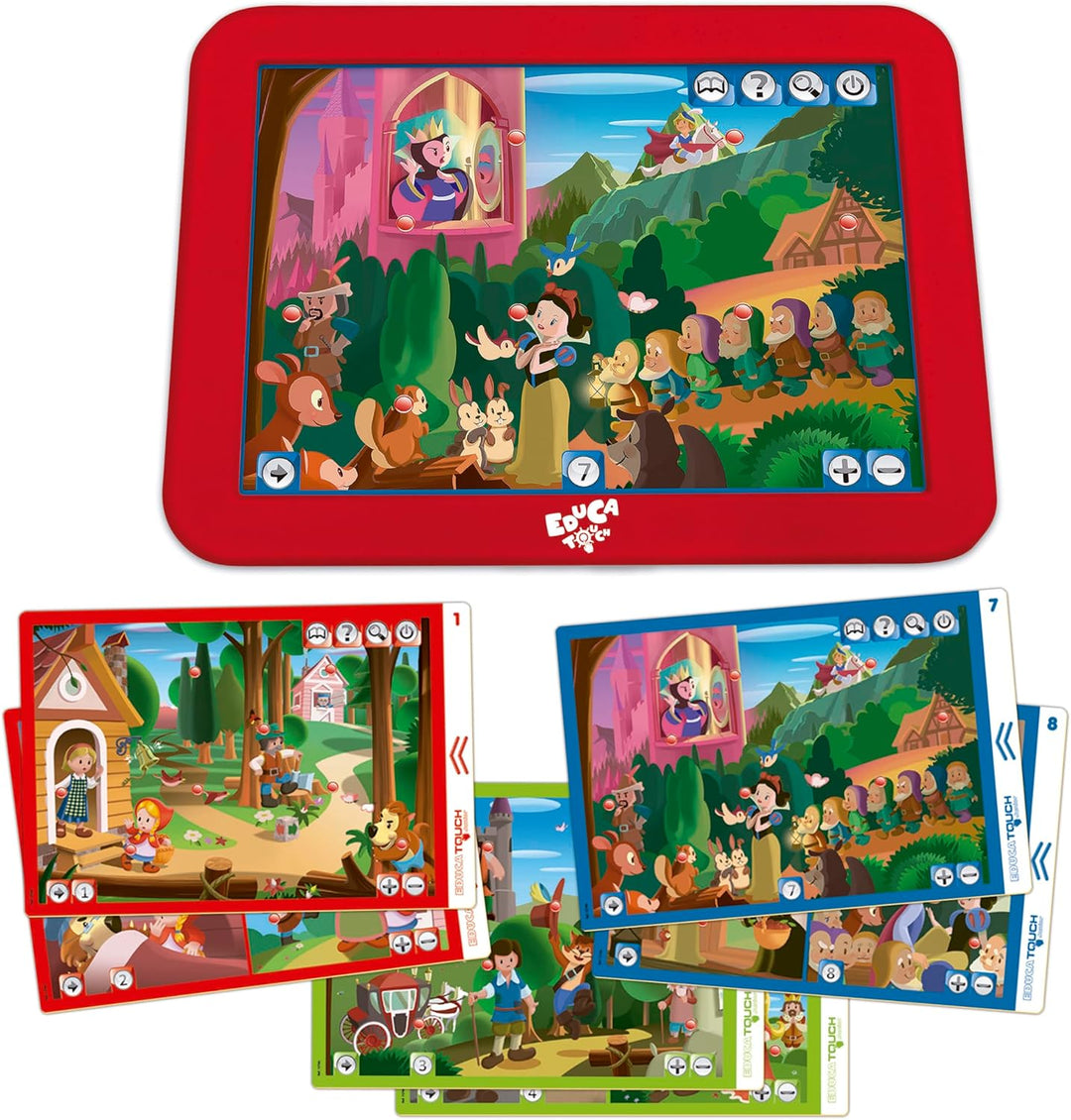 Educa - EducaTouch Junior, Es war einmal Geschichtenerzählen, mit Musik und Liedern, Lernspiel für K