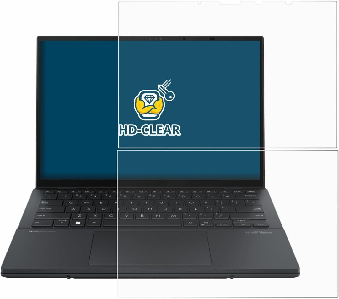 BROTECT Schutzfolie für ASUS ZenBook Duo OLED 2024 UX8406 Displayschutz Folie Ultra-Klar