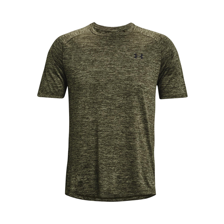 Under Armour Herren Fitness T-Shirt und Tank Tech Sportstyle Logo 3XL (390) Marine Od Grün/Schwarz,
