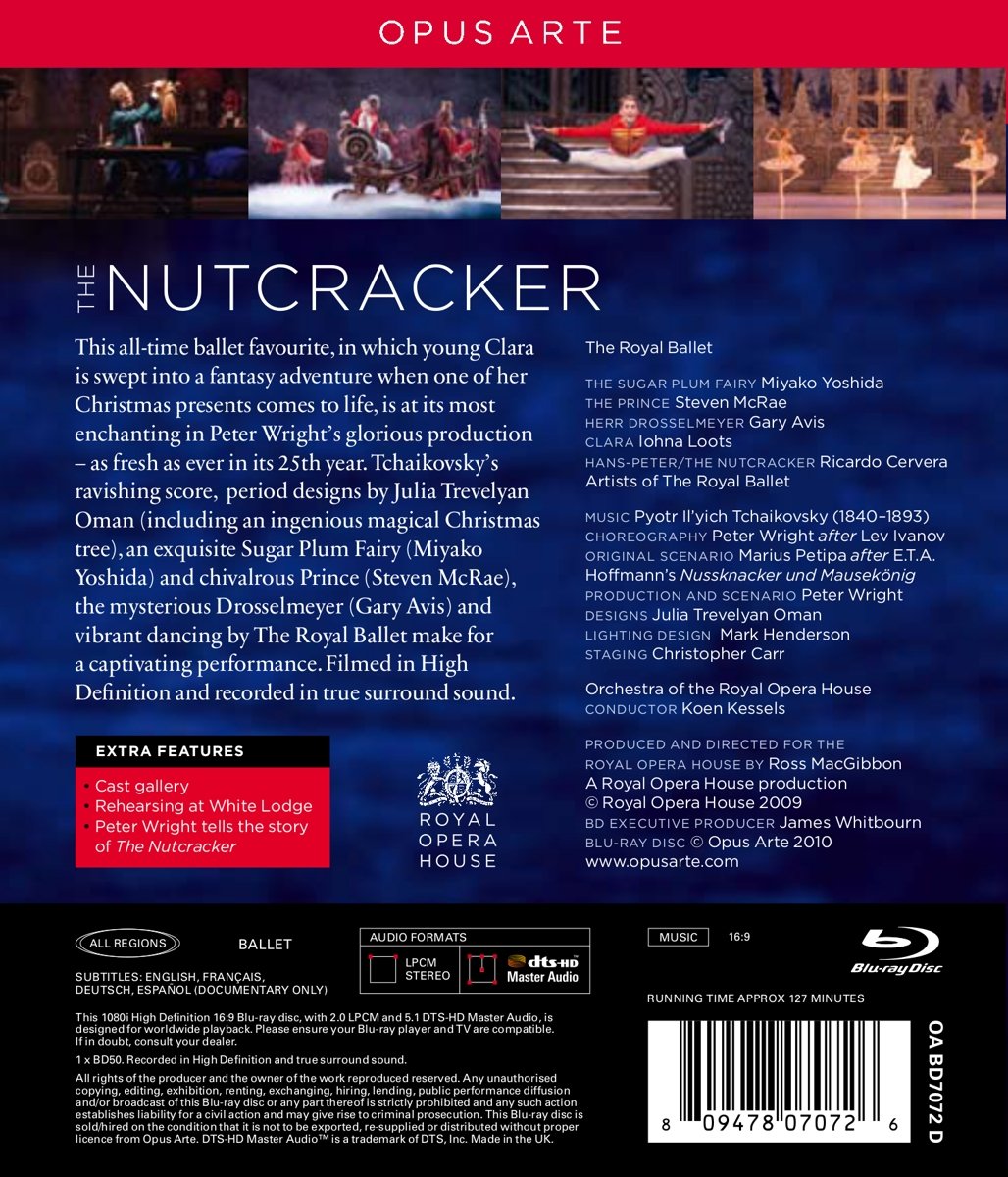 Tschaikowsky - The Nutcracker, Blu-ray