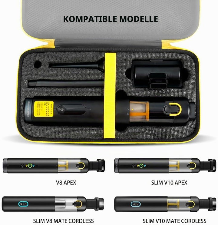 Tragetasche kompatibel mit Fanttik Slim V8 Apex / V10 Apex / V8 Mate / V10 Mate schnurlosem Auto-Sta
