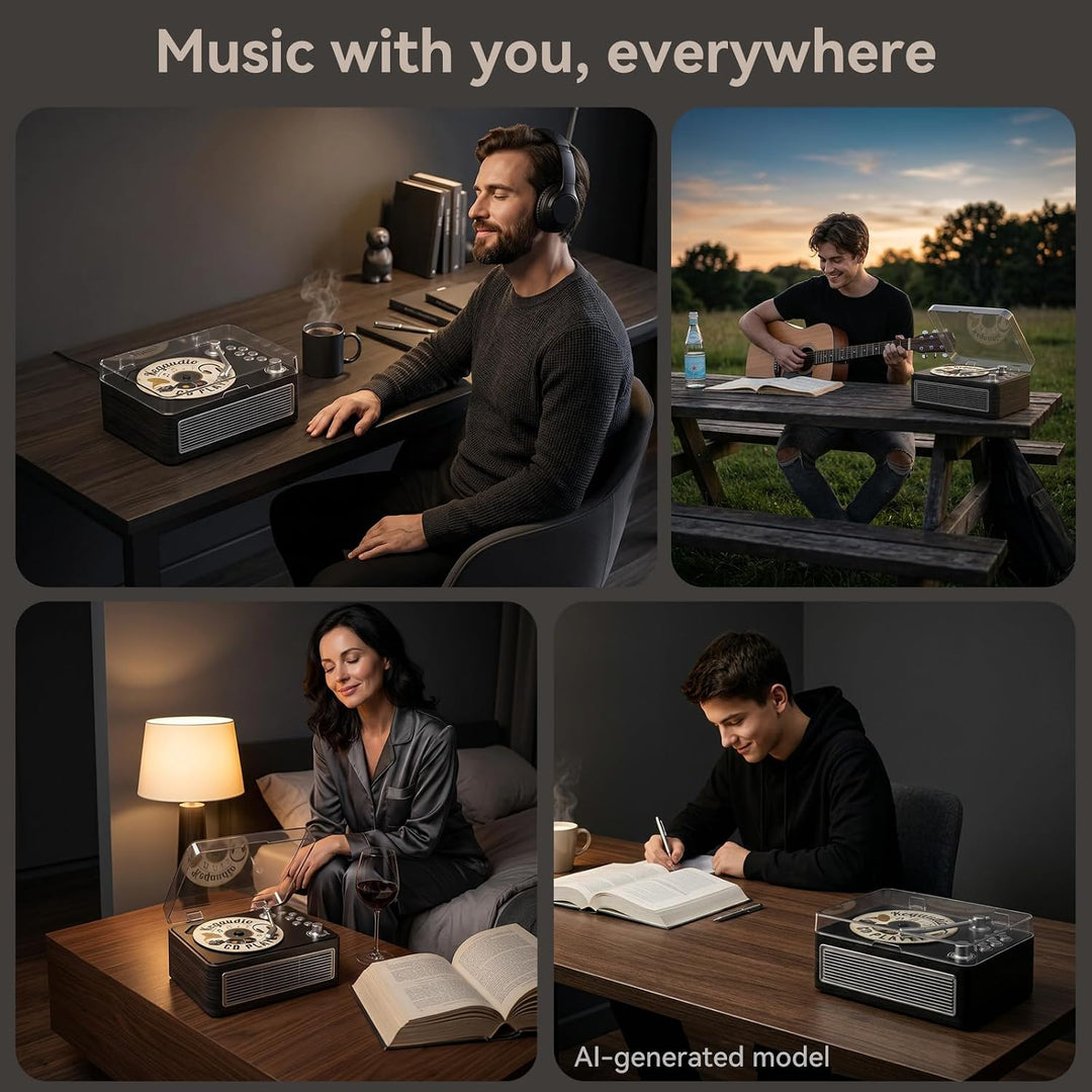 CD Player Tragbar Bluetooth: Kegaudio Radio mit CD-Player Tragbarer mit Lautsprecher Fernbedienung U